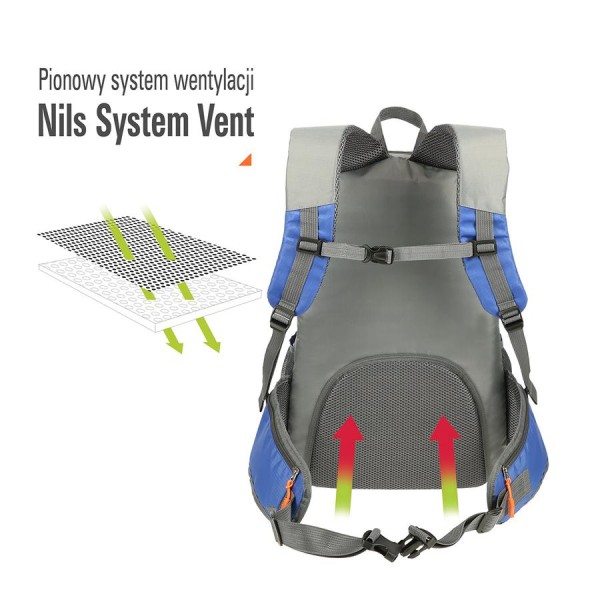 Рюкзак туристичний Nils Camp Bessegen CBT7107 синій