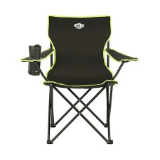 Крісло для кемпінгу Nils Camp NC3044 чорний/лайм