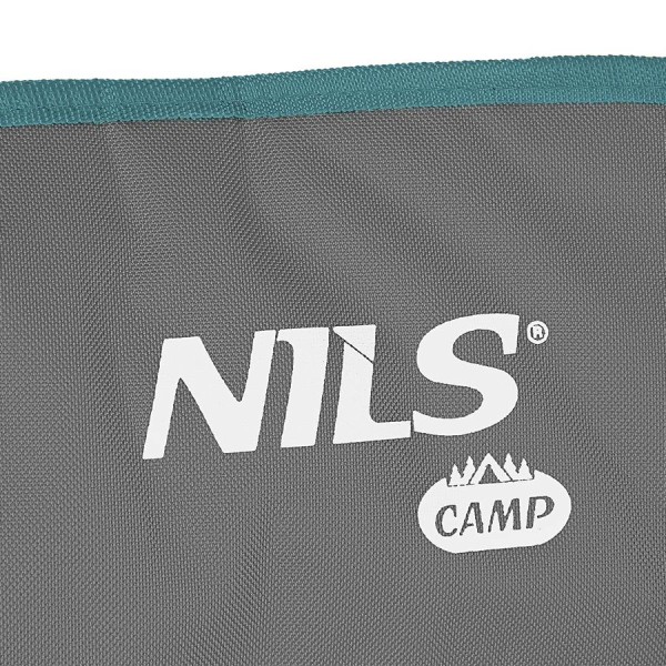 Крісло туристичне розкладне Nils Camp NC3079 сірий/зелений
