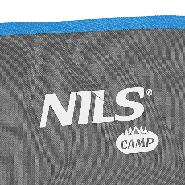 Крісло туристичне розкладне Nils Camp NC3079 сіро-синій