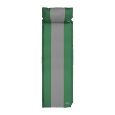 Самонадувний килимок з подушкою Nils Camp NC4349 темно-зелений