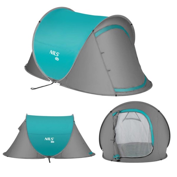 Саморозкладний туристичний намет Nils Camp NC3743