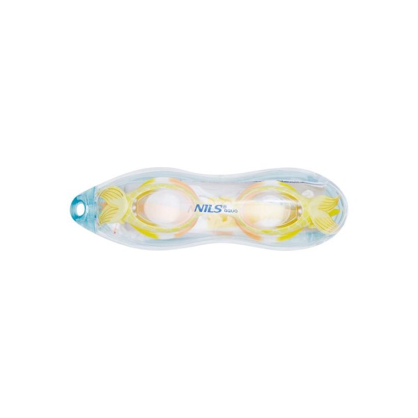 Окуляри для плавання для підлітків Nils Aqua NQG870SAF жовті/русалка