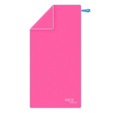 Рушник з мікрофібри Nils Aqua NAR11 140x70см рожево-синій