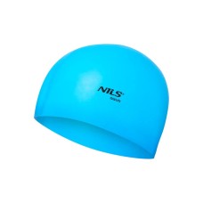 Шапочка для плавання Nils Aqua NQC BL02 синя