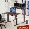Комп'ютерний стіл з електрорегулюванням висоти Casaria 110x60см, коричневий