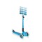 Дитячий самокат з батьківською ручкою Globber Go Up Deluxe Lights Blue (646-101)