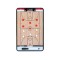 Тактична таблиця для баскетболу Coachboard Basketball