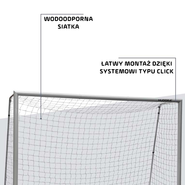 Футбольні ворота Hudora Expert 300x200