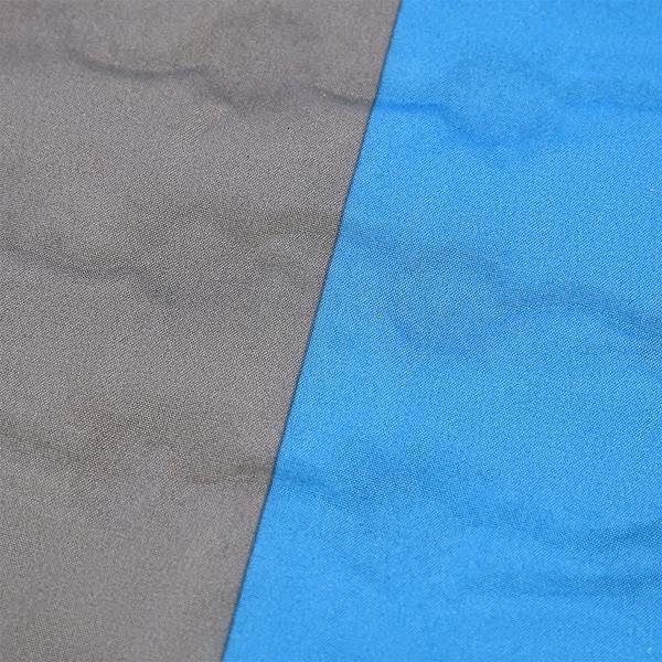 Самонадувний килимок Nils Camp NC4340 синій-сірий