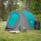 Саморозкладний намет на 2 особи Nils Camp NC3743, сіро-бірюзовий