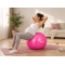 Гімнастичний м'яч Fitness Gym Ball 10 55см рожевий