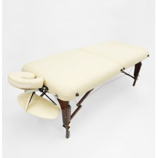 Масажний стіл-ліжко розкладне преміум i-CouCou кремове