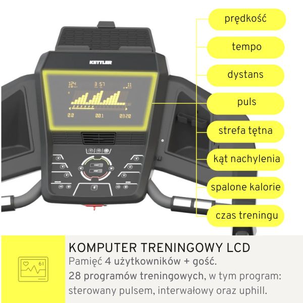 Бігова доріжка Kettler AXOS Sprinter 2.0