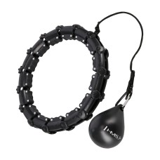 Хула-хуп з тягарцем PlusSize HMS HHW11 60-126 см, чорний