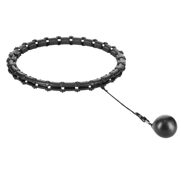 Хула-хуп з тягарцем PlusSize HMS HHW11 60-126 см, чорний
