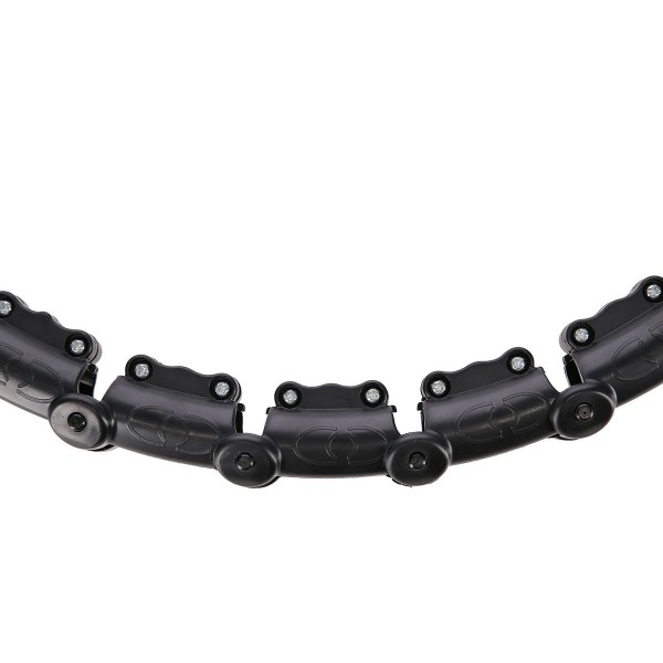 Хула-хуп з тягарцем PlusSize HMS HHW11 60-126 см, чорний