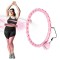 Хула-хуп з тягарцем PlusSize HMS HHW11 60-126 см, рожевий