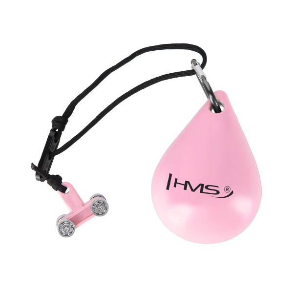 Хула-хуп з тягарцем PlusSize HMS HHW11 60-126 см, рожевий