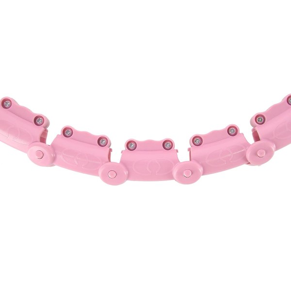 Хула-хуп з тягарцем PlusSize HMS HHW11 60-126 см, рожевий