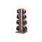 Стійка з гантелями 2-8кг NOHRD SwingBell Tower Oak Vintage, шкіра