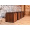Дерев'яне масажне крісло NOHRD HedgeHock Stool Oak Vintage
