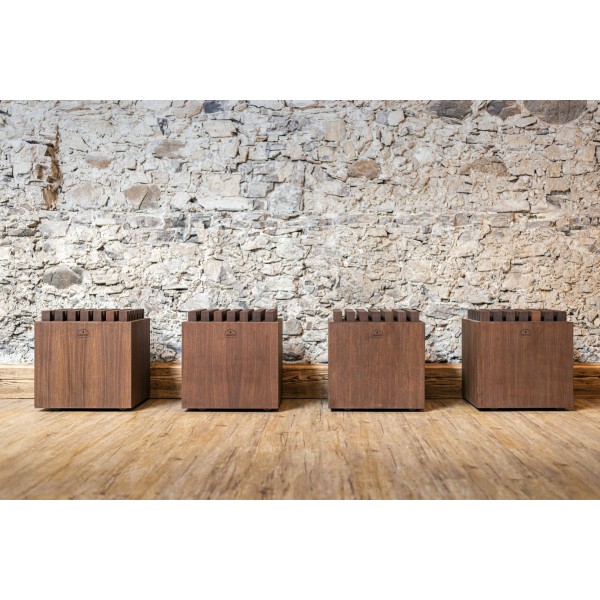 Дерев'яне масажне крісло NOHRD HedgeHock Stool Oak Vintage