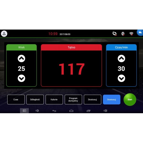 Електрична бігова доріжка APVsport Futura Prestige AVP8000 Група 2