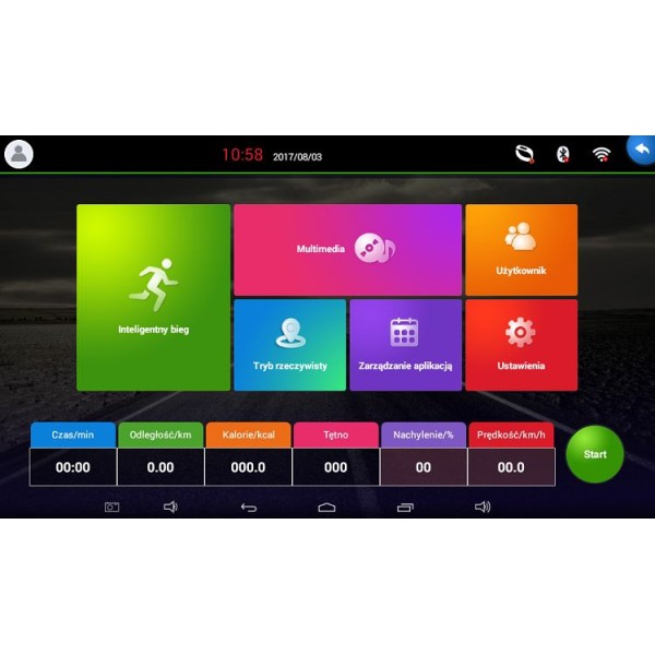 Електрична бігова доріжка APVsport Top Quality AVP8000 Група 1 + додаткове обладнання
