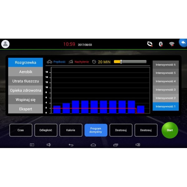 Електрична бігова доріжка APVsport Top Quality AVP8000 Група 1 + додаткове обладнання