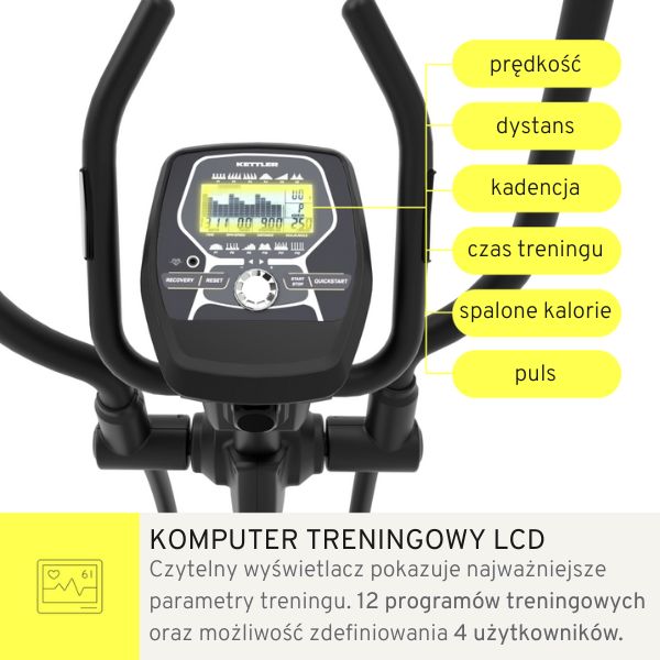 Орбітрек CROSSTRAINER KETTLER AXOS NOVA P BLACK