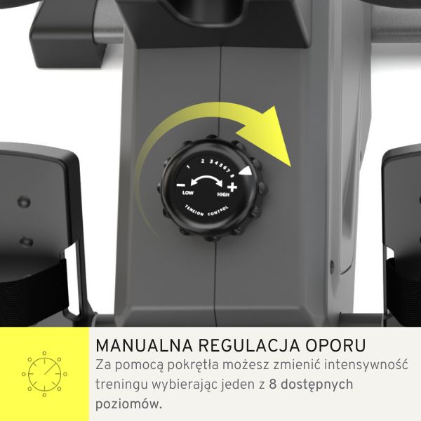 Магнітний гребний тренажер KETTLER AXOS Rower 2.0 BLACK