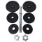 Гантель регульована Tunturi Dumbbellset 20кг, black