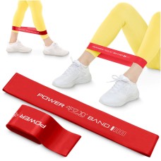 Гумова стрічка 4Fizjo Mini Power Band 0,4 мм, червоний
