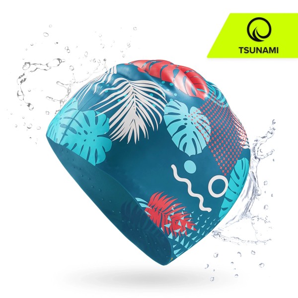 Шапочка для плавання TSUNAMI, Leafs