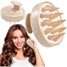 Щітка для масажу голови Fizio, бежевий