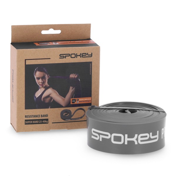 Гумова стрічка Spokey POWER, сірий