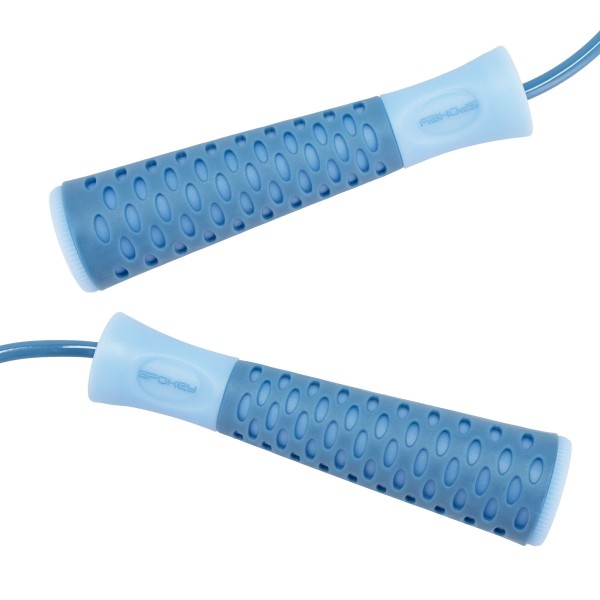 Скакалка Spokey CANDY ROPE, синій