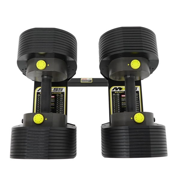 Гантелі регульовані MX SELECT MX55 DUMBBELL 4,5 - 24,9 KG 2шт. + Стійки