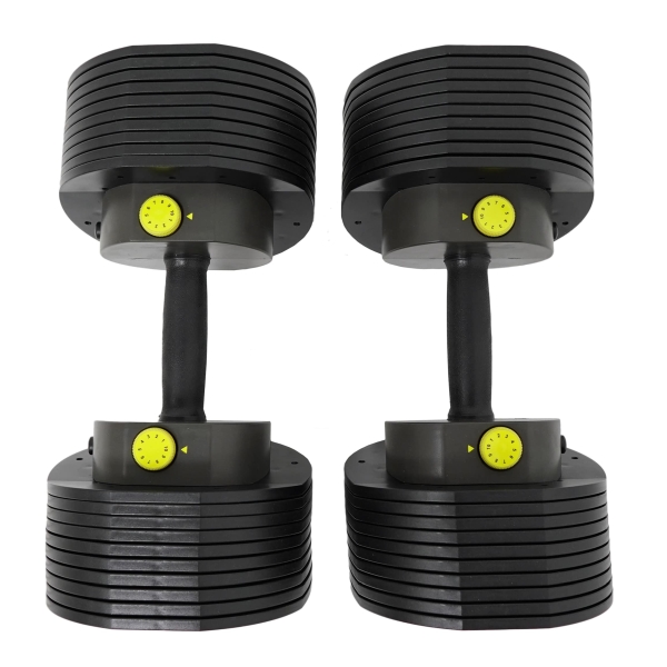 Гантелі регульовані MX SELECT MX55 DUMBBELL 4,5 - 24,9 KG 2шт. + Стійки