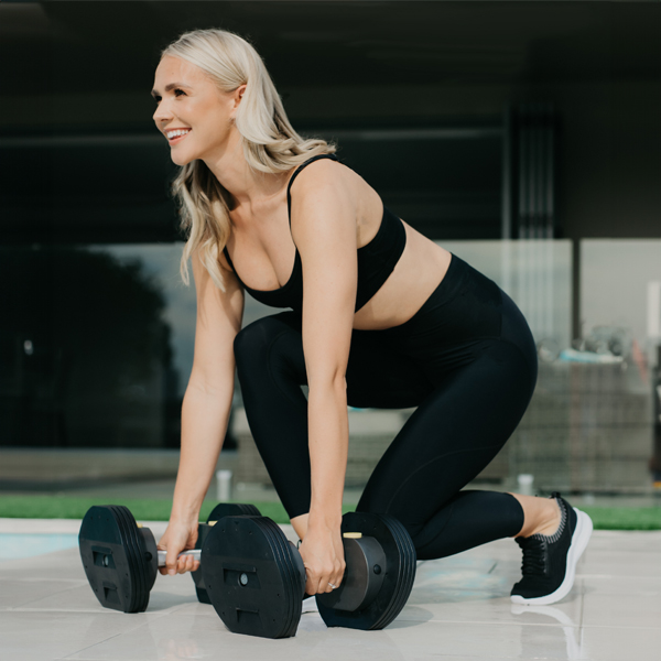 Гантелі регульовані MX SELECT MX55 DUMBBELL 4,5 - 24,9 KG 2шт. + Стійки