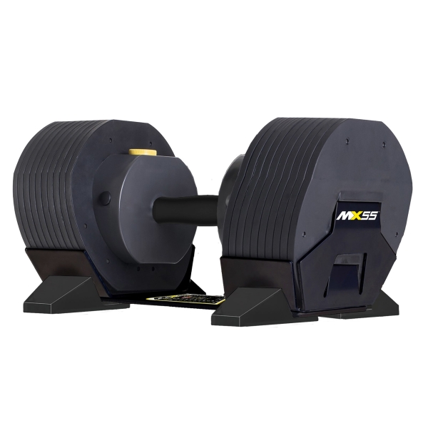 Гантелі регульовані MX SELECT MX55 DUMBBELL 4,5 - 24,9 KG 2шт. + Стійки