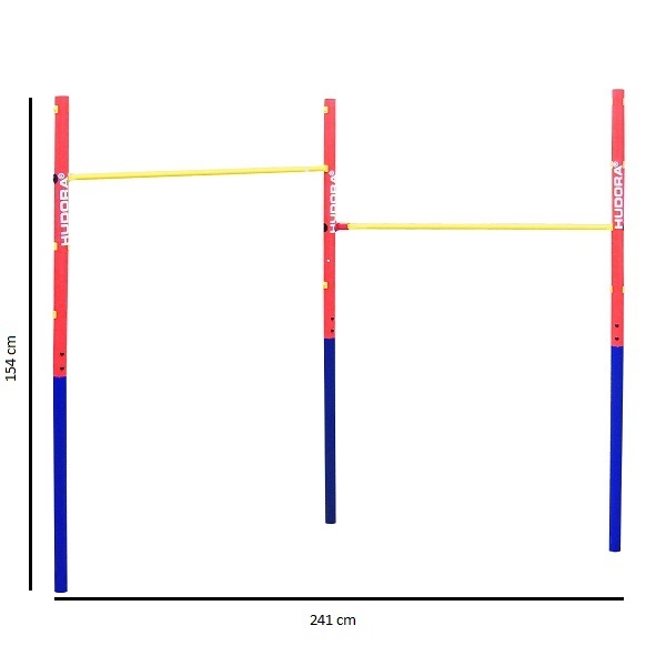 Турнік подвійний Hudora Fabian playground