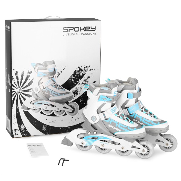 Ролики Spokey PRIME PRO розмір 40, сірий
