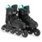 Ролики Spokey MATTY 35-38, чорно-зелений