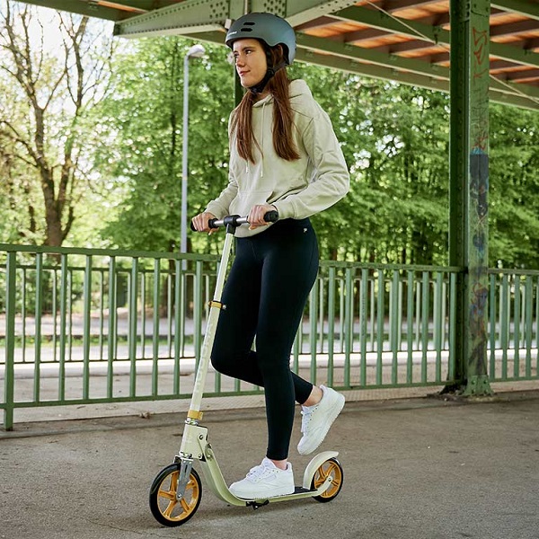 Самокат Hudora BigWheel 215 Бежевий