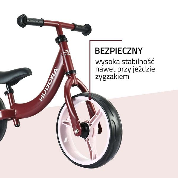 Біговел Hudora Classic Balance 12 Бордовий