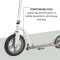 Самокат Hudora BigWheel Air All Paths 280 білий