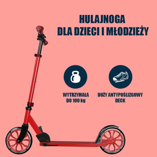 Самокат Hudora BigWheel Up 200