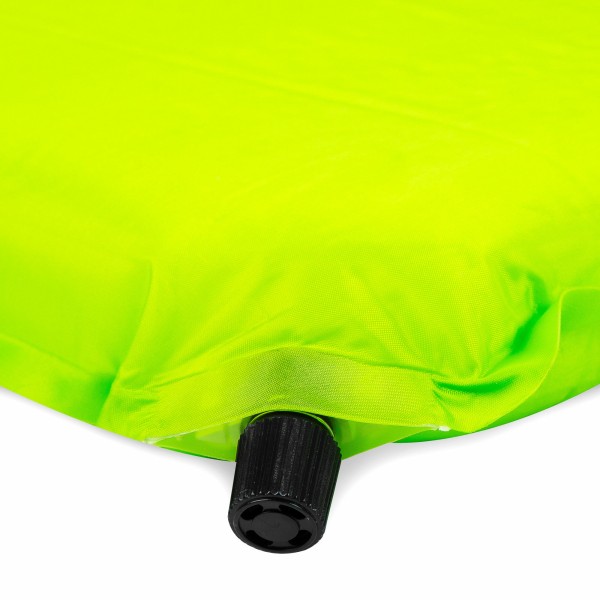 Самонадувний мат з подушкою Spokey SAVORY PILLOW, салатовий